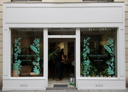 Decorate your shop window and get your message across in an original way bergamot vinyl shop 4