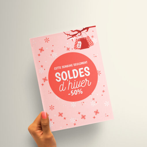 Semi-rigid paper for a perfect visual hold 1200 flyer sales 5