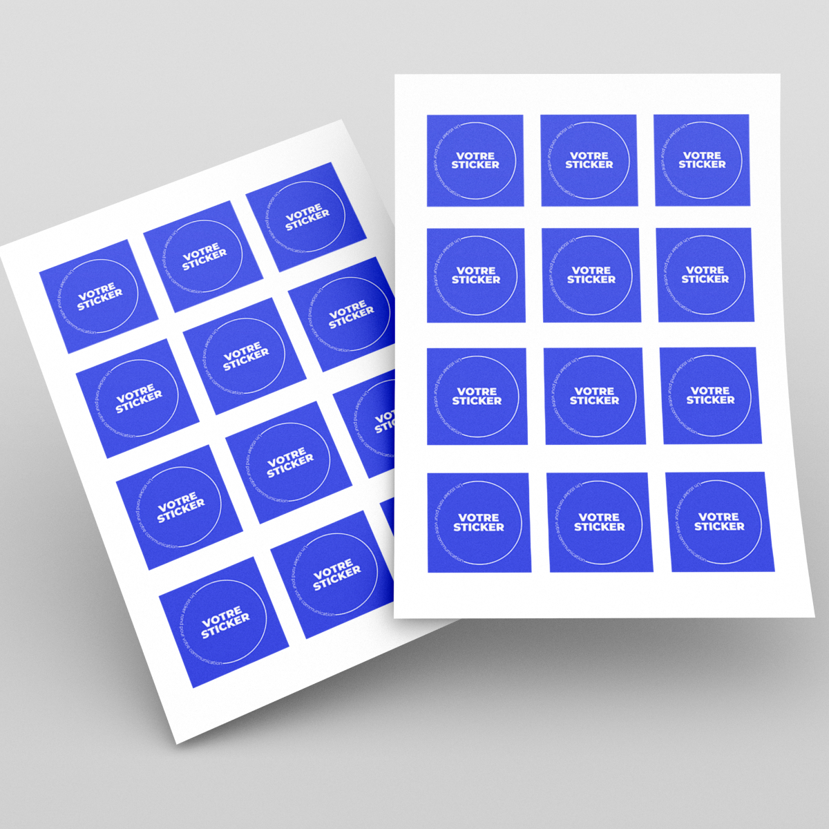 Planches de Stickers personnalisés | Livraison gratuite 