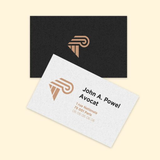 Business card lawyer